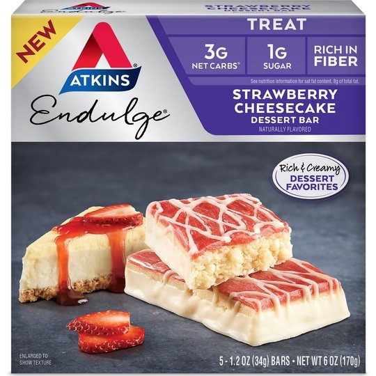 Atkins Nutritionals Endulge Dessert Bars 5 packs