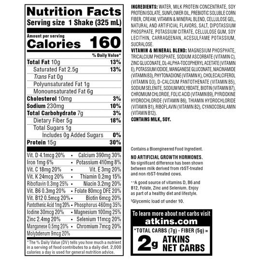 Atkins Nutritionals Ready-to-Drink Shakes