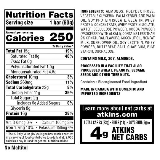 Atkins Nutritionals Meal Bars (5 bars)