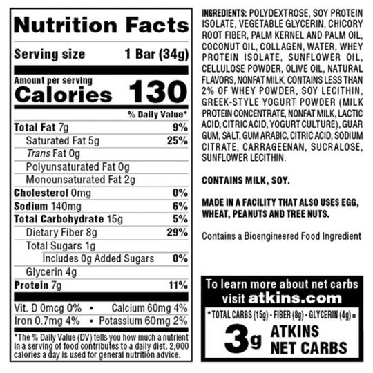 Atkins Nutritionals Endulge Dessert Bars 5 packs