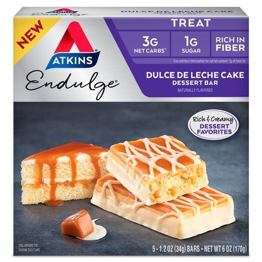 Atkins Nutritionals Endulge Dessert Bars 5 packs