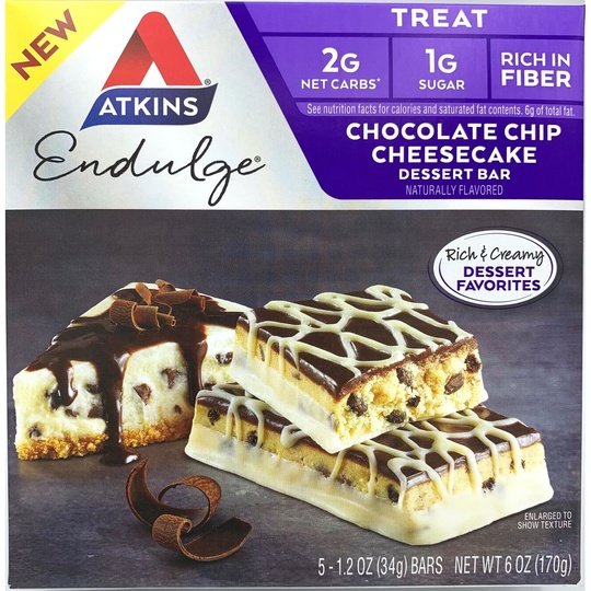 Atkins Nutritionals Endulge Dessert Bars 5 packs