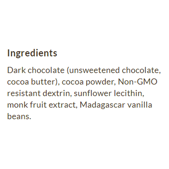 ChocZero Chocolate Squares
