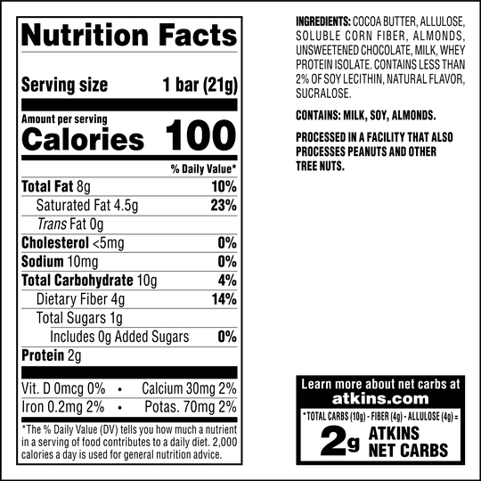 Atkins Nutritionals Endulge Candy Bars