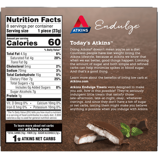 Atkins Nutritionals Endulge Candy Bars