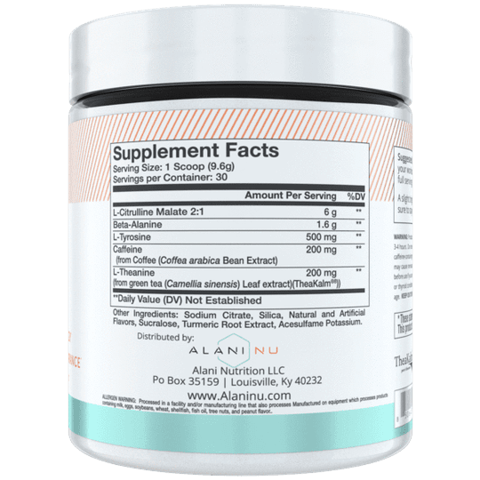 Alani Nu Pre Workout