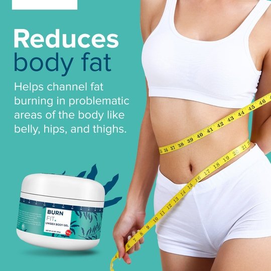 Burn.Fit Unisex Anti Cellulite, Waist Slimming and Skin Firming Body Gel