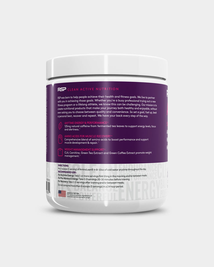 RSP Nutrition AminoLean Amino Acids