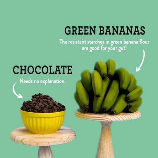 Bantastic Brownie Thin Crisps Snack by Natural Heaven - Mint Chocolate