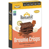 Bantastic Brownie Thin Crisps Snack by Natural Heaven - Salted Caramel