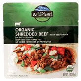 Wild Planet Organic Shredded Beef with Beef Broth