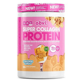 Super Collagen Protein Powder by Obvi - Cinnamon Cereal