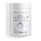 SBO Probiotics 50 Billion CFU Capsules, Soil-Based Organisms with Prebiotics Supplement by Codeage