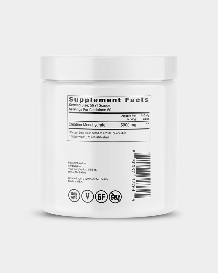 Swolverine CREATINE MONOHYDRATE