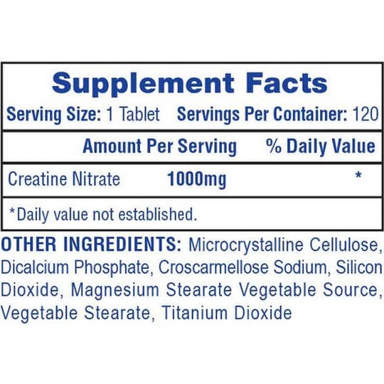 Hi Tech Creatine Nitrate (120 Tabs)