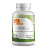 Vitamin D3 Kosher Capsules 50,000 IU by Zahler