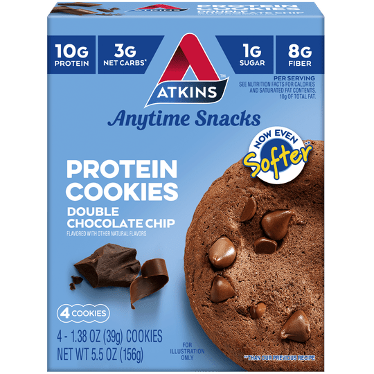 Atkins Nutritionals Snack Protein Cookies (4 cookies)