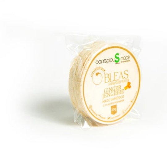 ConsciouSnack Obleas Amaranth Wafers by Snackever