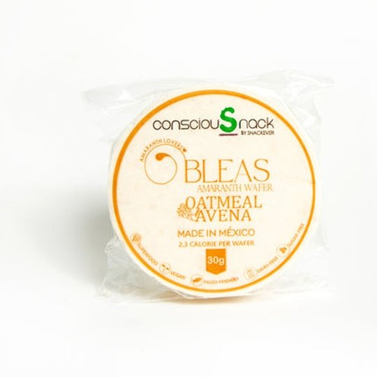 ConsciouSnack Obleas Amaranth Wafers by Snackever