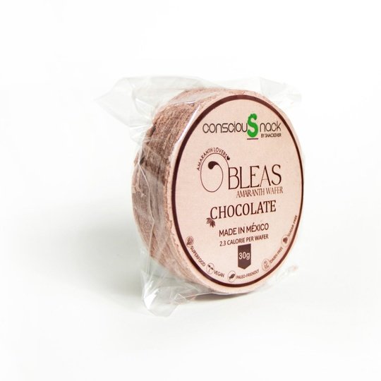 ConsciouSnack Obleas Amaranth Wafers by Snackever