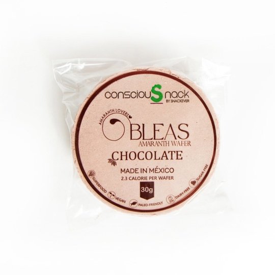 ConsciouSnack Obleas Amaranth Wafers by Snackever