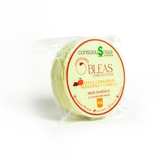 ConsciouSnack Obleas Amaranth Wafers by Snackever