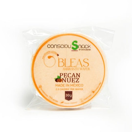 ConsciouSnack Obleas Amaranth Wafers by Snackever