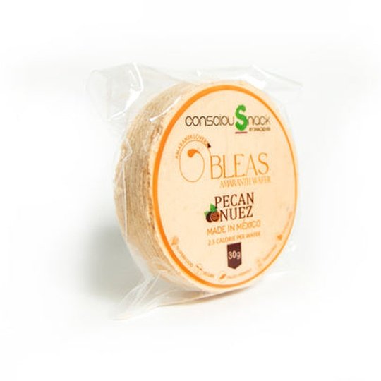 ConsciouSnack Obleas Amaranth Wafers by Snackever