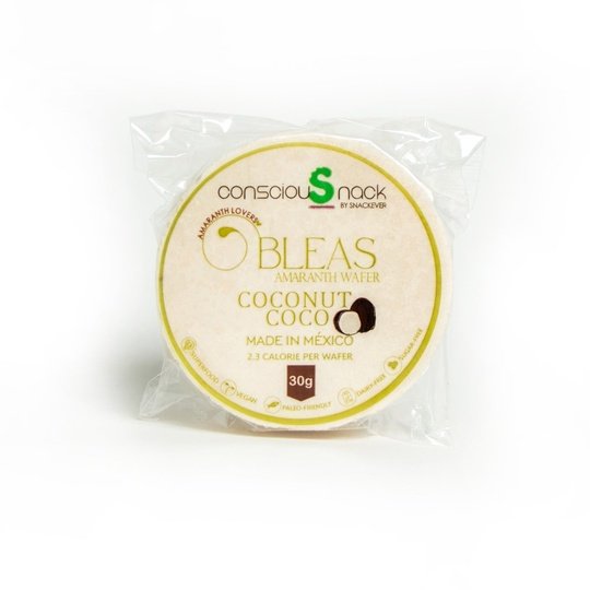 ConsciouSnack Obleas Amaranth Wafers by Snackever