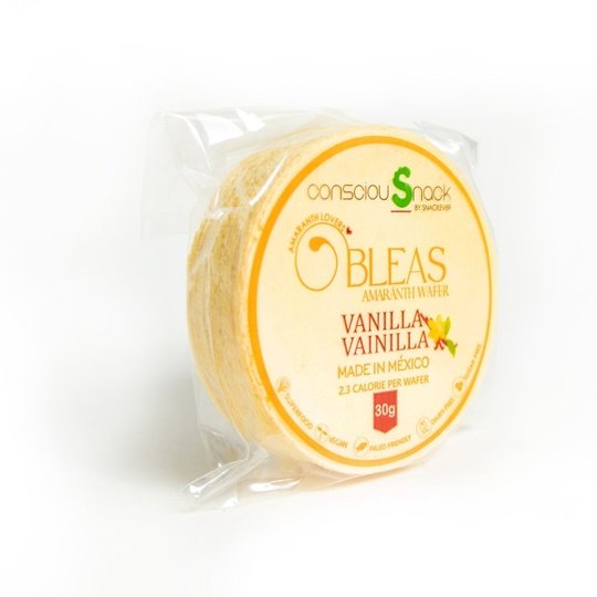ConsciouSnack Obleas Amaranth Wafers by Snackever