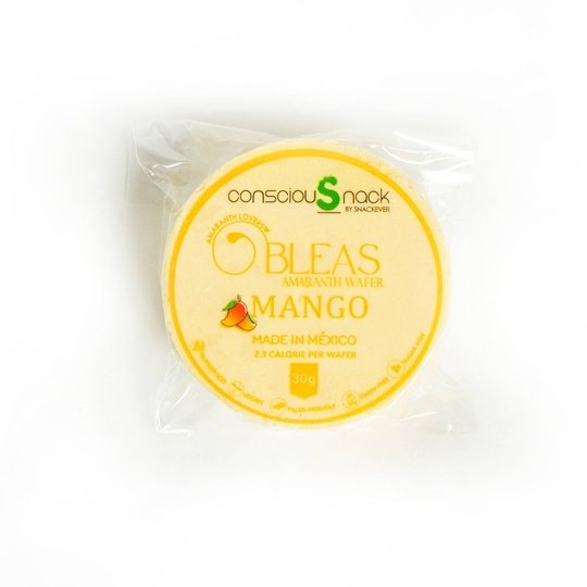 ConsciouSnack Obleas Amaranth Wafers by Snackever