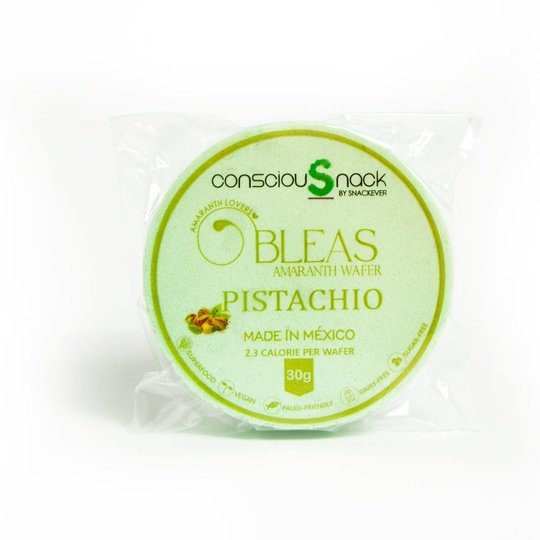 ConsciouSnack Obleas Amaranth Wafers by Snackever