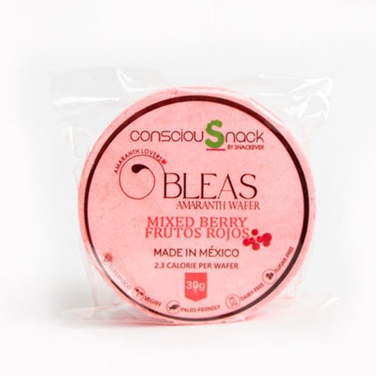 ConsciouSnack Obleas Amaranth Wafers by Snackever