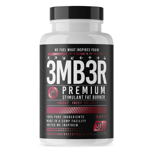 Inspired Nutraceuticals 3MB3R Stimulant Burner (60 Caps)