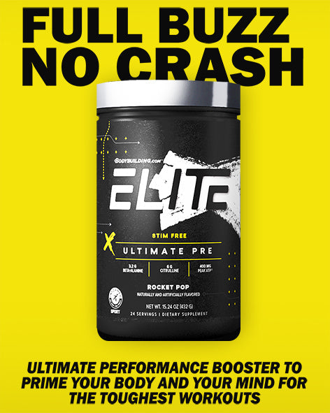 Bodybuilding.com ELITE Ultimate PRE Stim Free Pre-Workout
