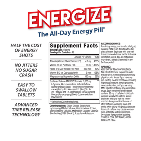 iSatori Energize 84 tablets
