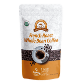 Alex's Low Acid Organic Coffee™ - French Roast Whole Bean (12oz)