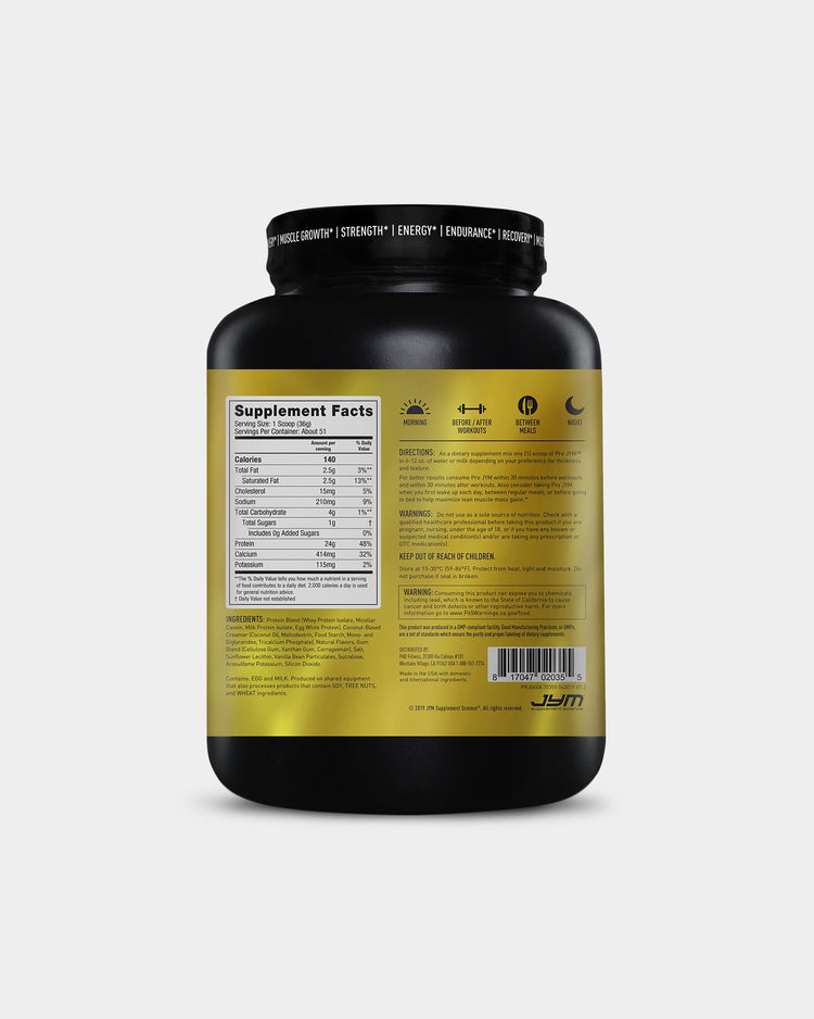 JYM Supplement Science Pro JYM Protein Powder