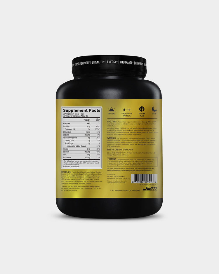 JYM Supplement Science Pro JYM Protein Powder