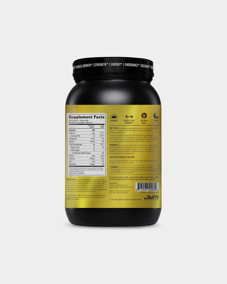 JYM Supplement Science Pro JYM Protein Powder