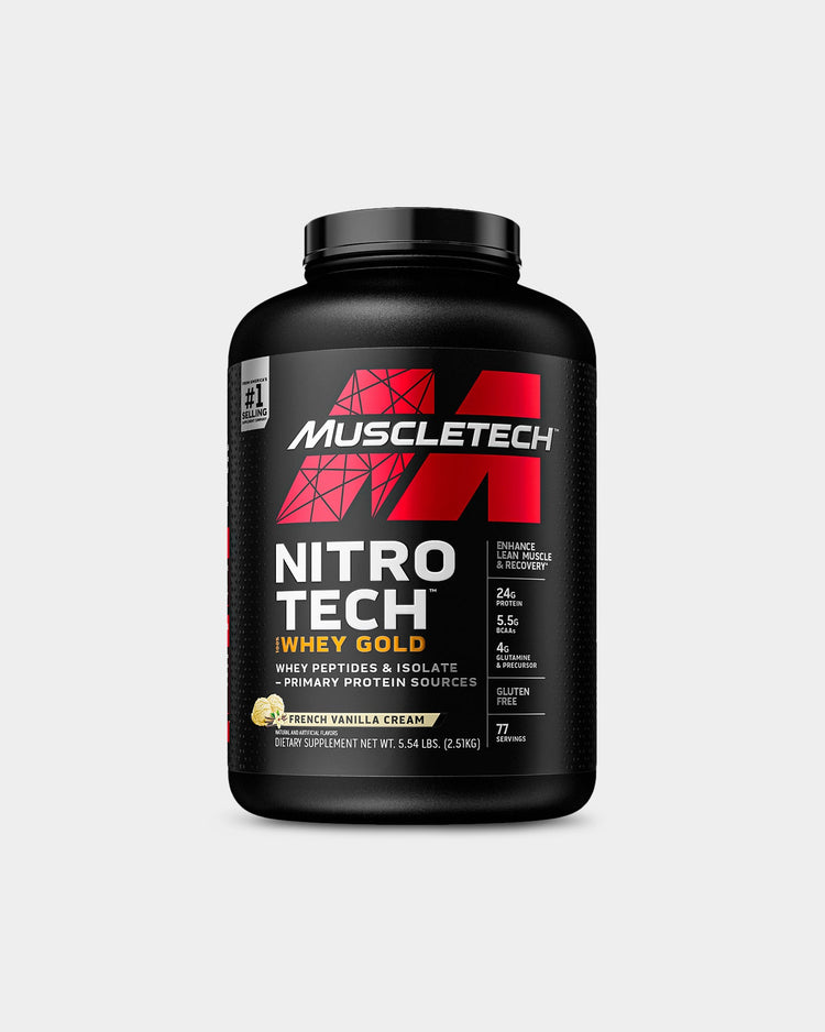 MuscleTech Nitro Tech 100% Whey Gold Protein