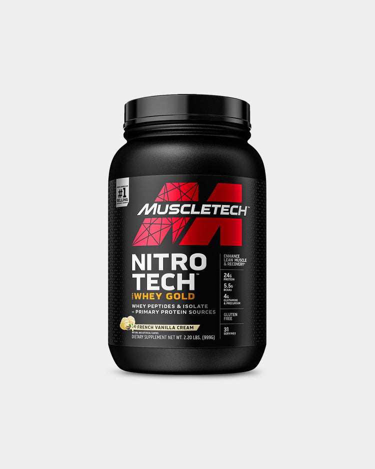 MuscleTech Nitro Tech 100% Whey Gold Protein