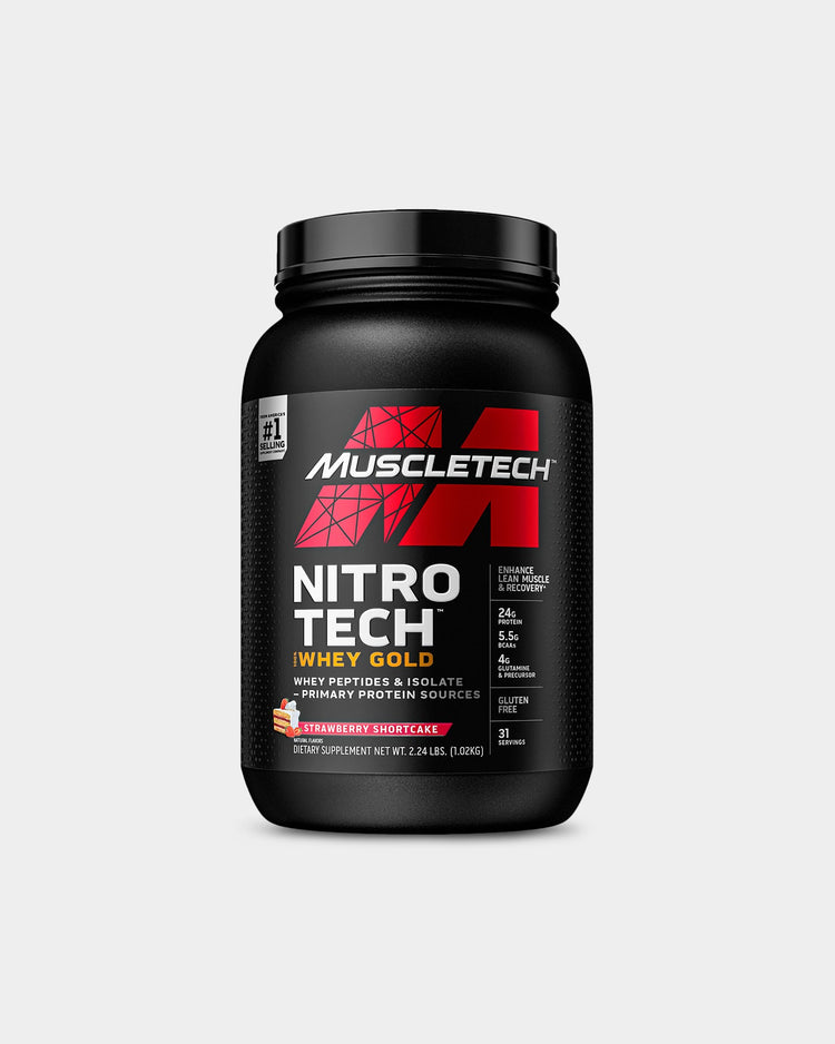 MuscleTech Nitro Tech 100% Whey Gold Protein