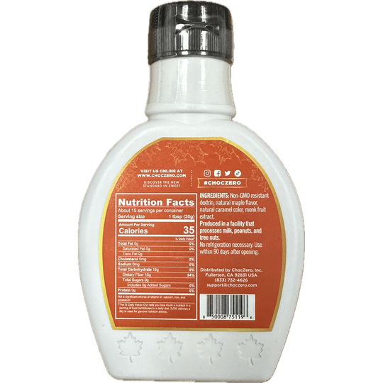 ChocZero Sugar Free Syrup