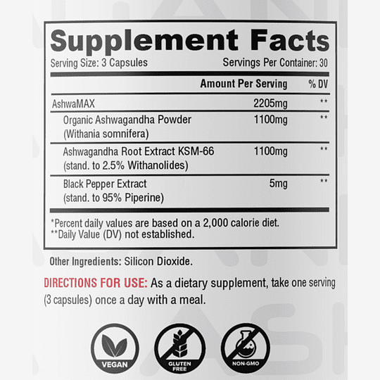 Metabolic Nutrition Ashwagandha