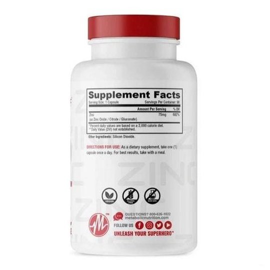 Metabolic Nutrition Zinc