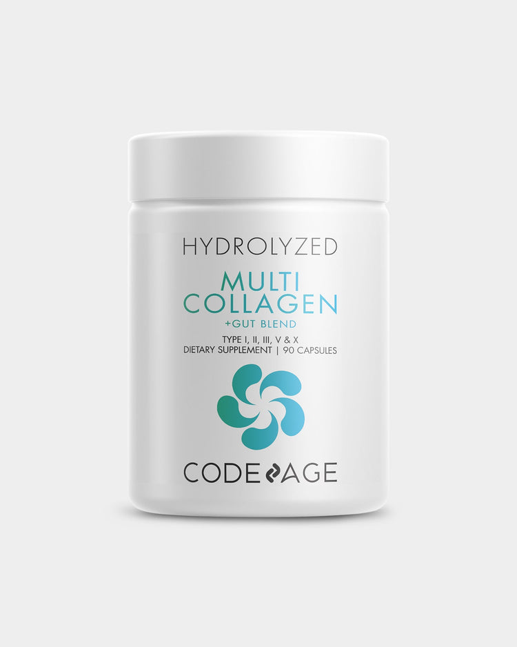 Codeage Multi Collagen Capsules + Gut Health Blend