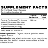 Cordyceps Mushroom Capsule by Netrition - Unleash Peak Performance, Naturally