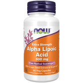Now Extra Strength Alpha Lipoic Acid 600 mg