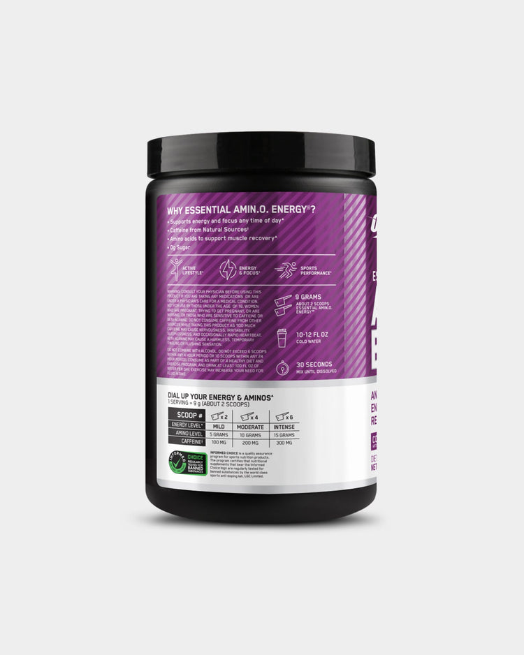 Optimum Nutrition Essential AmiN.O. Energy